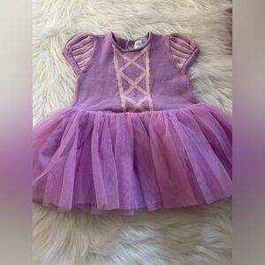 NWT Gap Baby Disney Pink Knit Rapunzel Dress 6-12m